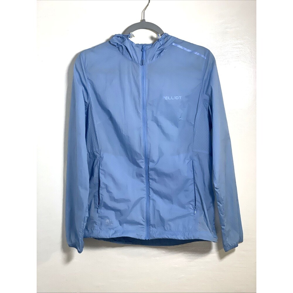 PELLIOT Womens Windbreaker Light Blue UPF 40+ Outdoors Size L (see measurements) - Picture 2 of 9